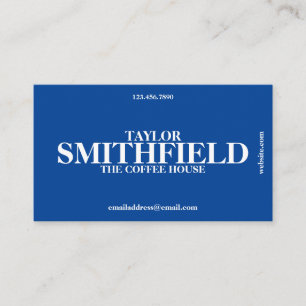  filmPoster geïnspireerd Visitekaartje