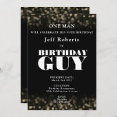 Filmposter stijl kaart (Voorkant / Achterkant)