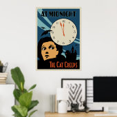  filmposter "The Cat Creeps" Poster (Thuiskantoor)