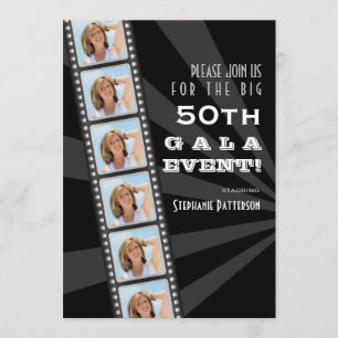 Filmpremière 50th Birthday Foto Gala Kaart