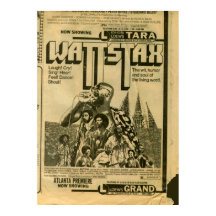  filmpremière Wattstax Ephemera 1973