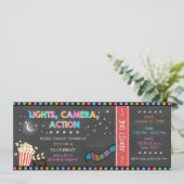 Filmprijs voor de avond van de nacht kaart (Staand voorkant)