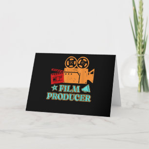 Filmproducent Filmregisseur Acter Kunst Acteren Kaart