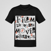 Filmproducent, filmregisseur Mannen T-shirt