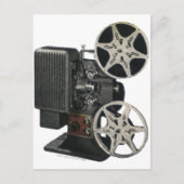 Filmprojector 1947 briefkaart (Voorkant)