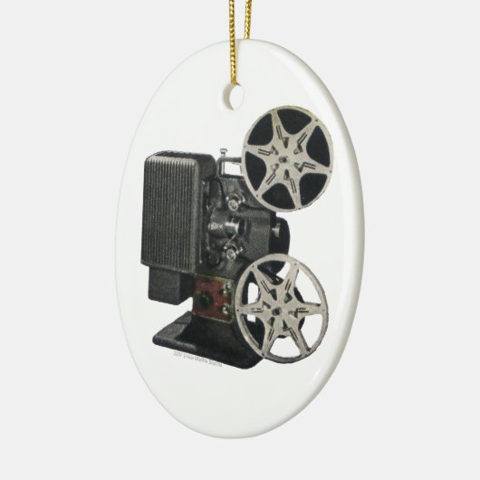 Filmprojector 1947 keramisch ornament (Links)