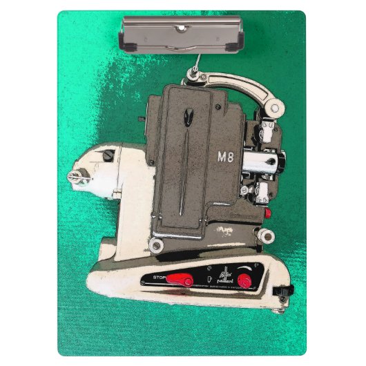  filmprojector klembord (Voorkant)
