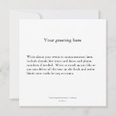 Filmprojector, kleurrijke expressieve tekenkunst aankondiging (Achterkant)