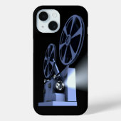 Filmprojector met lichtverlichting Case-Mate iPhone case (Achterkant)