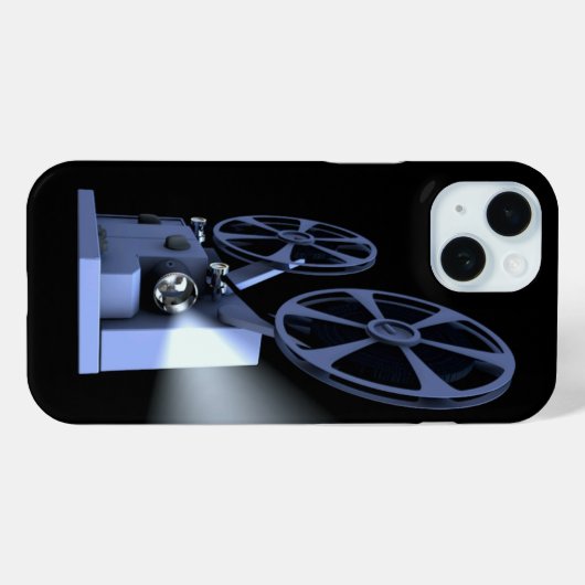 Filmprojector met lichtverlichting Case-Mate iPhone case (Achterkant (horizontaal))