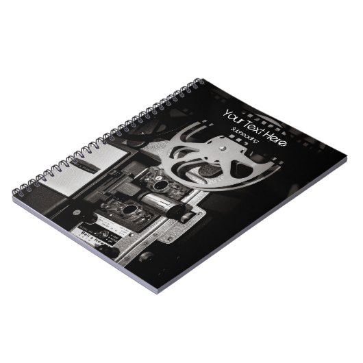 Filmprojector notitieboek (Linkerzijde)