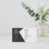 Filmprojector Visitekaartje (Staand voorkant)