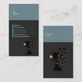 Filmprojector Visitekaartje (Voorkant / Achterkant)