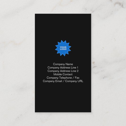 FilmredacteurZakelijke Kaart Borealis Lights Visitekaartje (Achterkant)