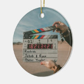 Filmregisseur filmfilmcamera keramisch ornament (Links)