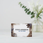 Filmregisseur Fotograaf Euro Visitekaartje (Staand voorkant)