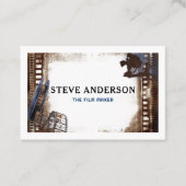 Filmregisseur Fotograaf Euro Visitekaartje (Voorkant)