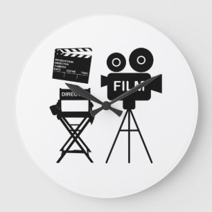 Filmregisseur Gift for filmmaker Grote Klok