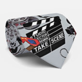 Filmregisseur of minnaar-stropdas stropdas (Opgerold)