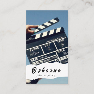 Filmregisseur Producent Visitekaartje