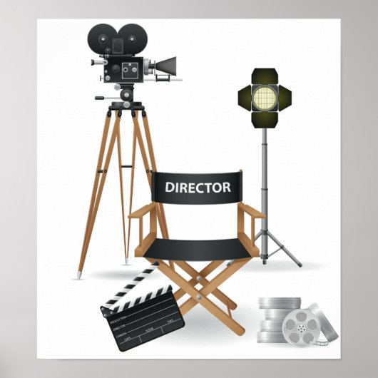 Filmregisseur Set Poster (Voorkant)