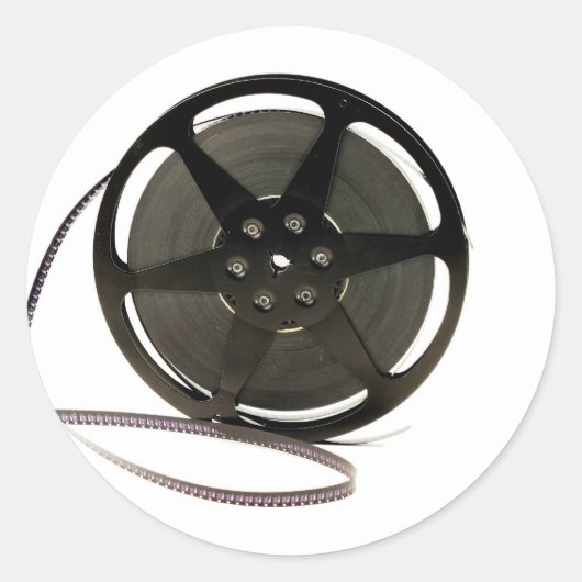 filmrol ronde sticker (Voorkant)