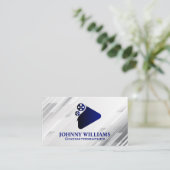 filmrol | Speel Button Logo Visitekaartje (Staand voorkant)