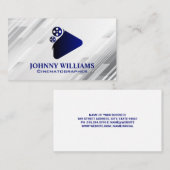 filmrol | Speel Button Logo Visitekaartje (Voorkant / Achterkant)