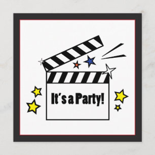Films Birthday Party Kaart