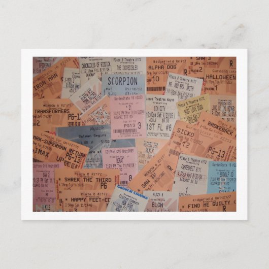 films briefkaart (Voorkant)