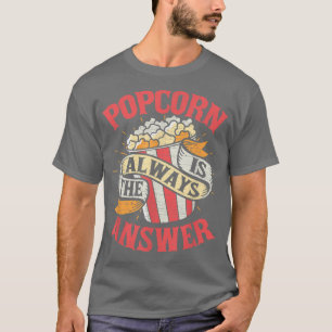 Films die nachtelijke popcornovers bekijken t-shirt