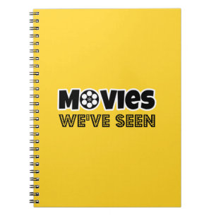 Films die we gezien hebben notitieboek