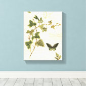 Films en botervliegen canvas afdruk (Insitu (Houten vloer))