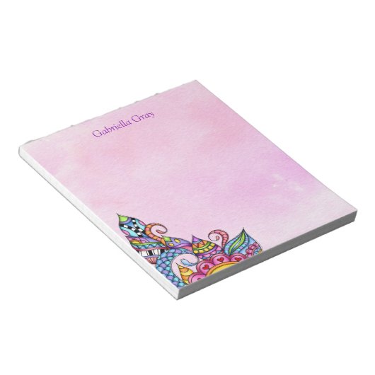 Films en cirkels notitieblok (Schuin)