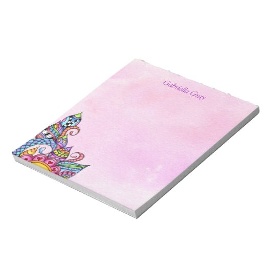 Films en cirkels notitieblok (Linkerzijde)