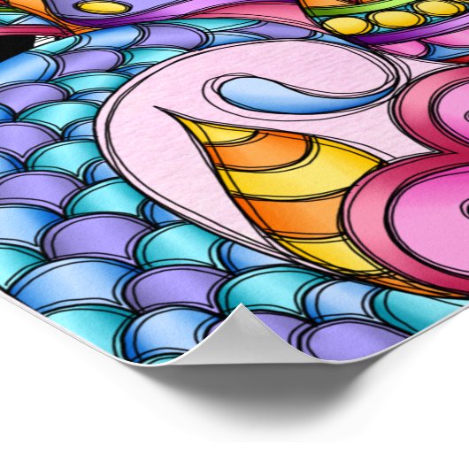 Films en cirkels poster (Hoek)