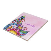 Films en cirkels tegeltje (Zijkant)