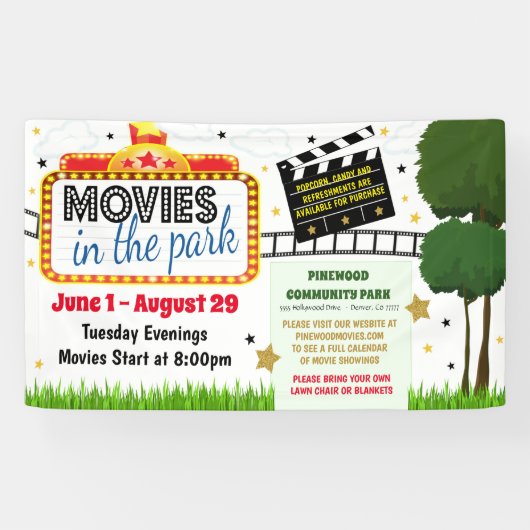 Films in de Park Banner (Horizontaal)