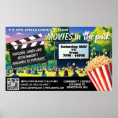 Films in het Park Banner zijn gecodeerd Poster (Voorkant)