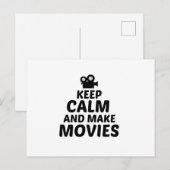 FILMS KEEP CALM EN MAAK BRIEFKAART (Voorkant / Achterkant)