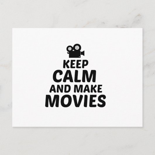 FILMS KEEP CALM EN MAAK BRIEFKAART (Voorkant)