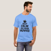 FILMS KEEP CALM EN MAAK T-SHIRT (Voorkant volledig)