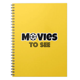 Films om te zien notitieboek