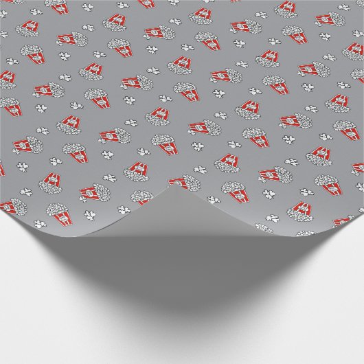 Films / Pop Corn Cadeaupapier (Hoek)