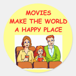 films ronde sticker