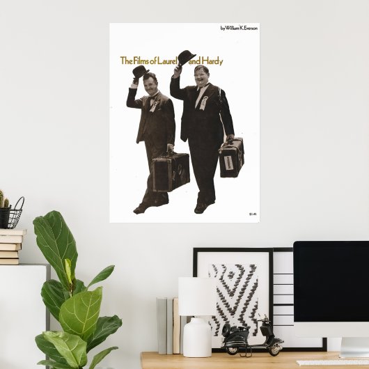 Films van Laurel en Hardy Poster (Thuiskantoor)