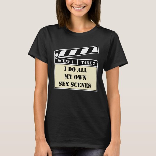 Filmscène Zwart T-shirt (Voorkant)