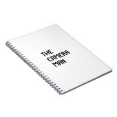 Filmschool in Cameraman Filmmaking Notitieboek (Rechterzijde)