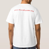 Filmscooter T-shirt (Achterkant)