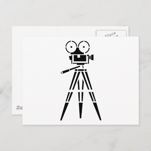  filmset camera briefkaart (Voorkant / Achterkant)